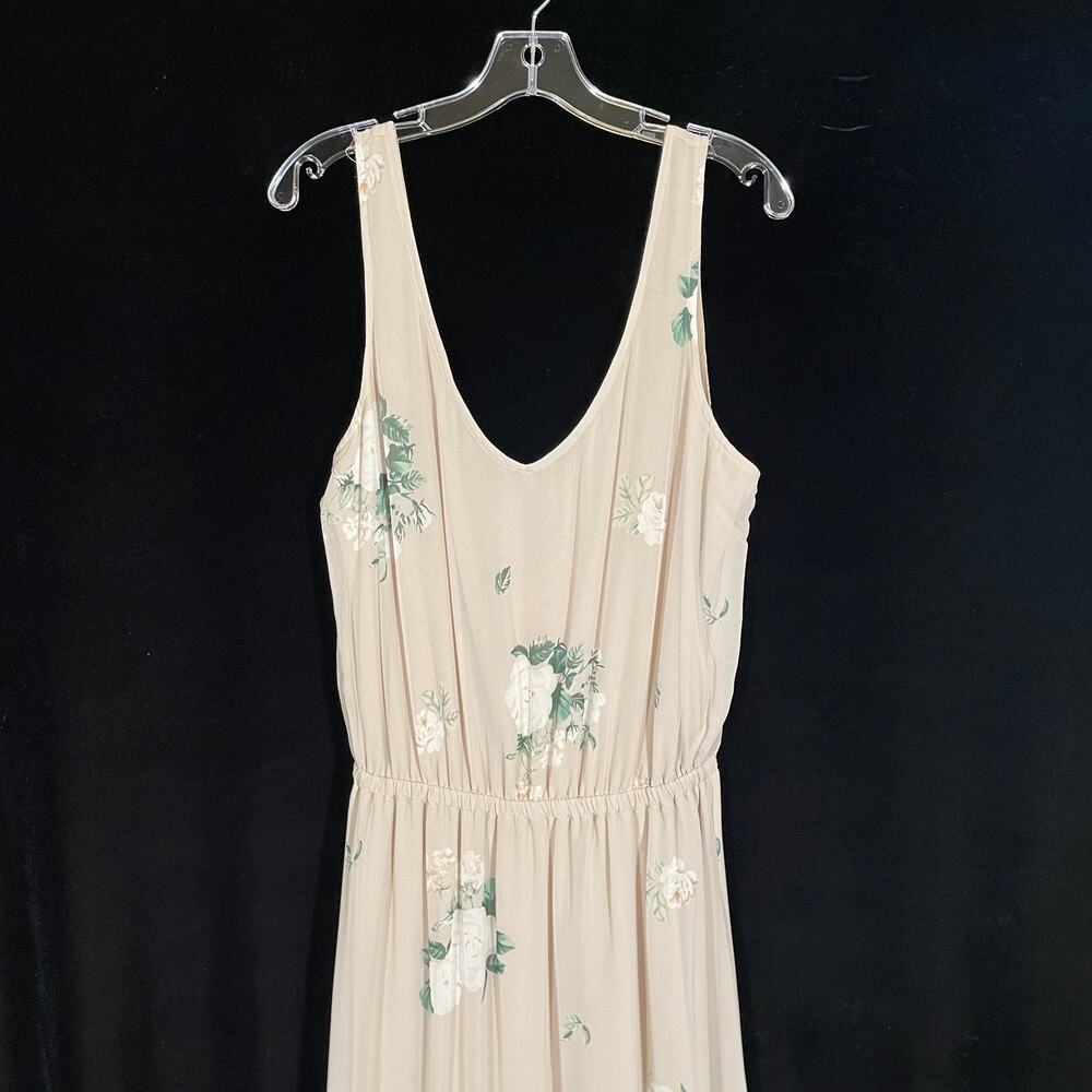 Show Me Your Mumu Kendall Maxi Dress Beige Taupe Floral Print‎ Gown XL - Picture 3 of 6